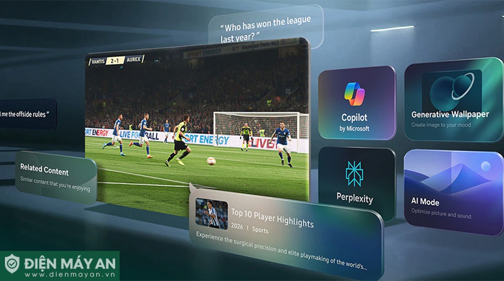 Smart Tivi Samsung AI 4K 50 inch UA50U8500H (50U8500H)